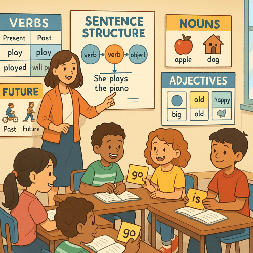 گرامر مبتدی زبان انگلیسی چیست؟